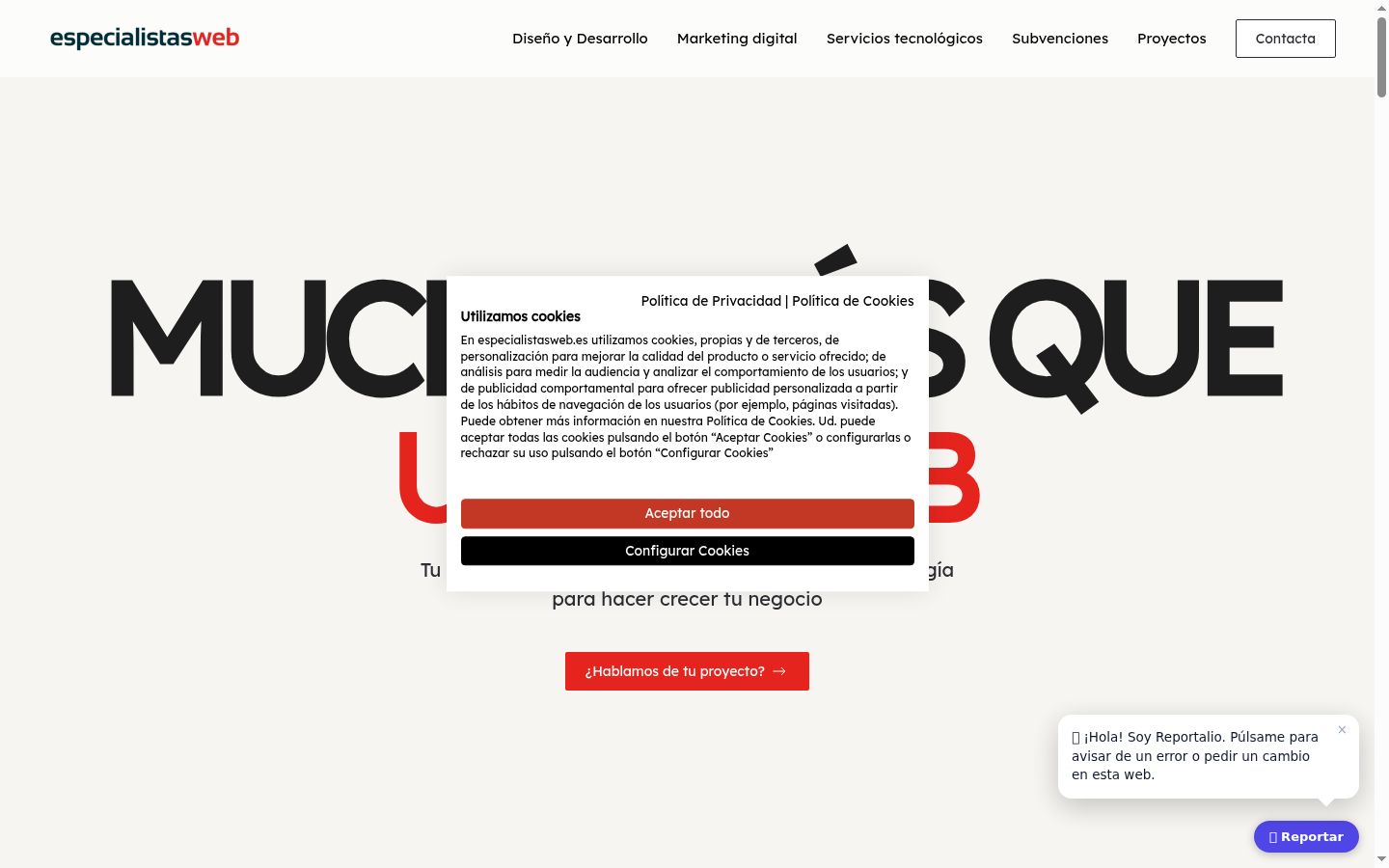 Screenshot tal-banner tal-kunsens muri qabel kwalunkwe interazzjoni