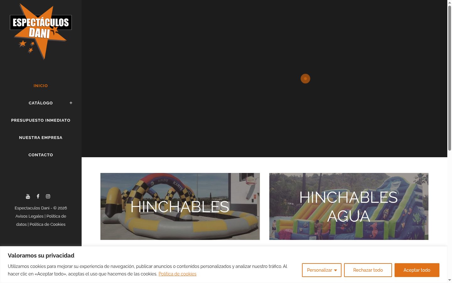 Screenshot tal-banner tal-kunsens muri qabel kwalunkwe interazzjoni