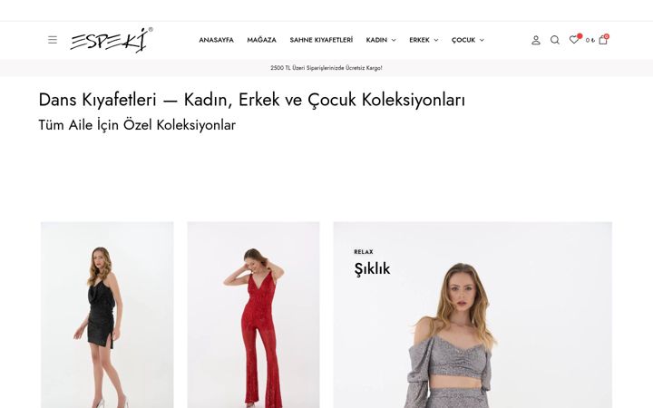 Snimka zaslona za espeki.com.tr