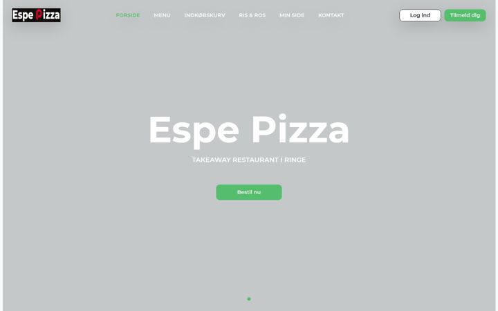 Zrzut ekranu espepizza.dk