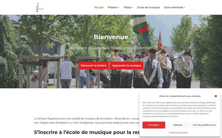 Képernyőkép: esperancevionnaz.ch