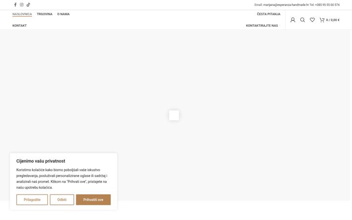 Screenshot von esperanza-handmade.hr