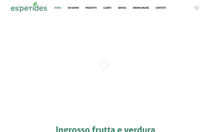 Screenshot of esperidessrl.it
