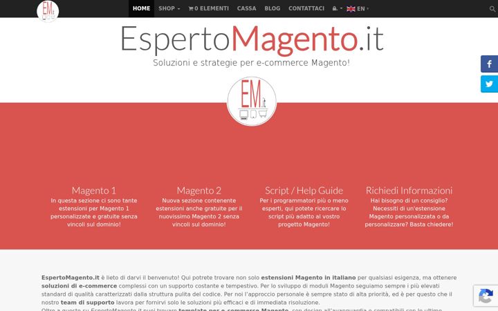 Screenshot of espertomagent.it