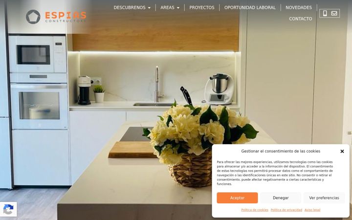 Captură de ecran a espiasconstructora.com