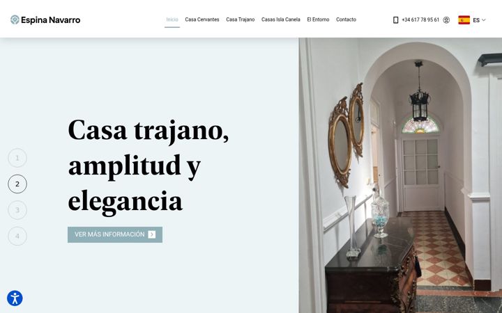 Screenshot ta' espinanavarro.es