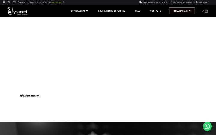 Screenshot ta' espinilleraspersonalizadas.es