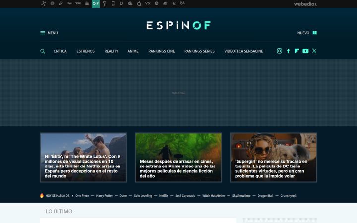 Screenshot di espinof.com