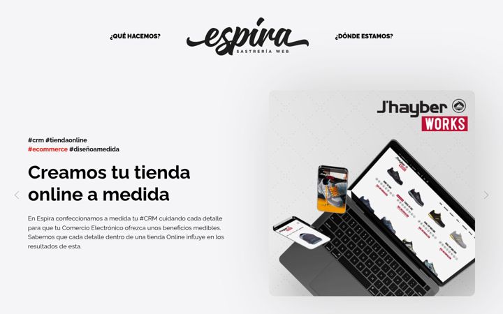 Екранна снимка на espiratecnologias.com