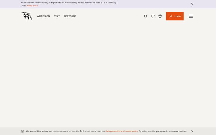 Screenshot of esplanade.com