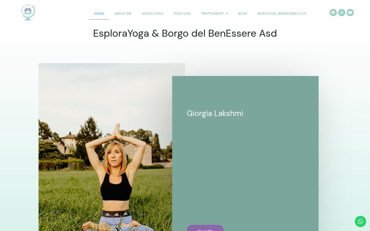 Snímek obrazovky esplorayoga.it