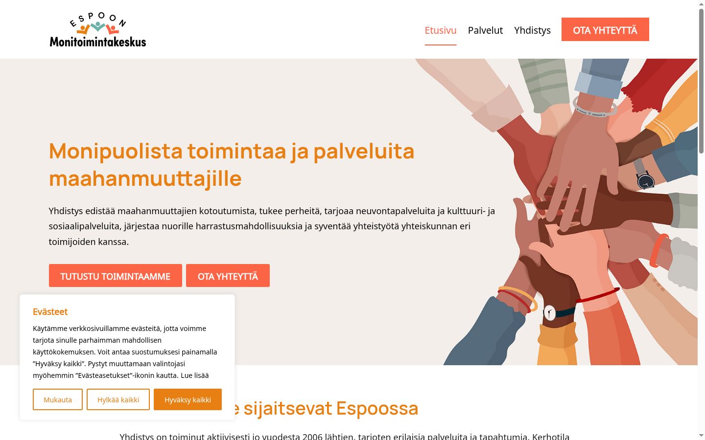 Zrzut ekranu banera zgody wyświetlanego przed jakąkolwiek interakcją