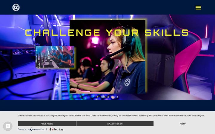 Skjámynd af esport-solingen.de