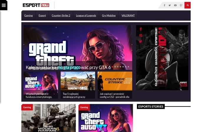Screenshot of esportnow.pl