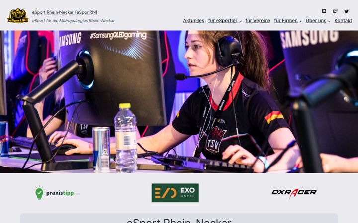 Skjámynd af esportrn.de
