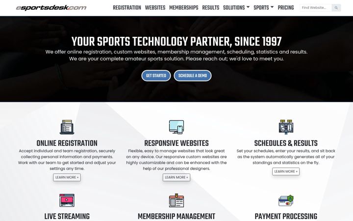 Screenshot of esportsdesk.com