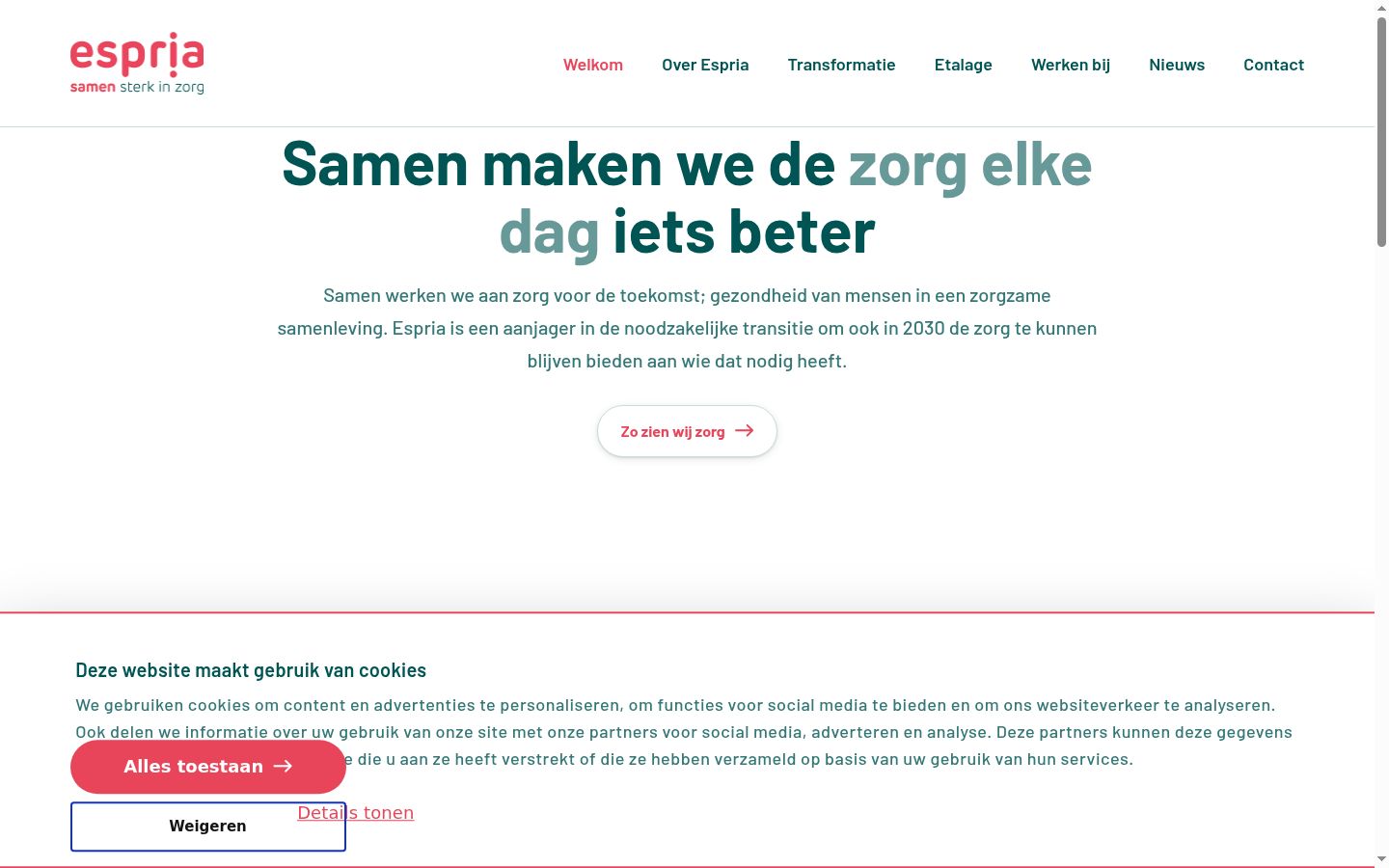 Screenshot tal-banner tal-kunsens muri qabel kwalunkwe interazzjoni