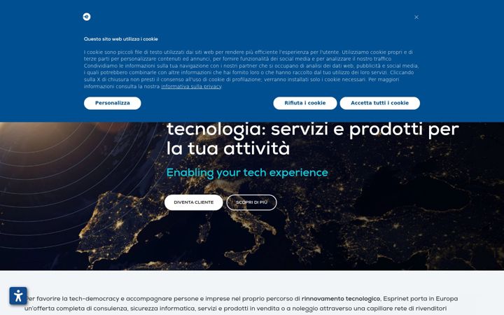 Zrzut ekranu esprinet.com