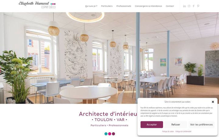 Skjámynd af esprit-deco.fr