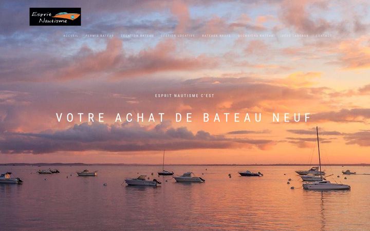 Screenshot of esprit-nautisme.com