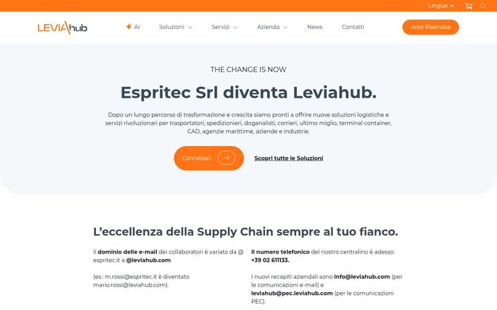 Ekraanipilt saidist espritec.it