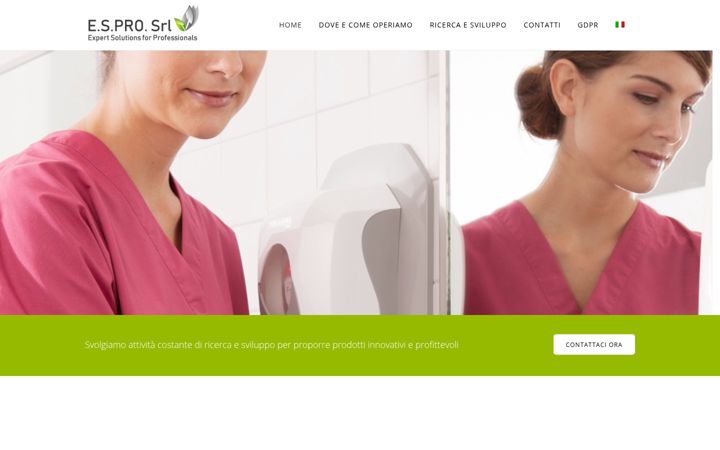 Screenshot ta' esprosrl.com