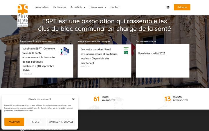 Snímek obrazovky espt.asso.fr