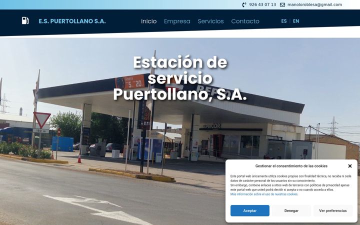 Screenshot ta' espuertollano.es