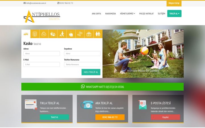 Snimka zaslona za esratomruk.com.tr