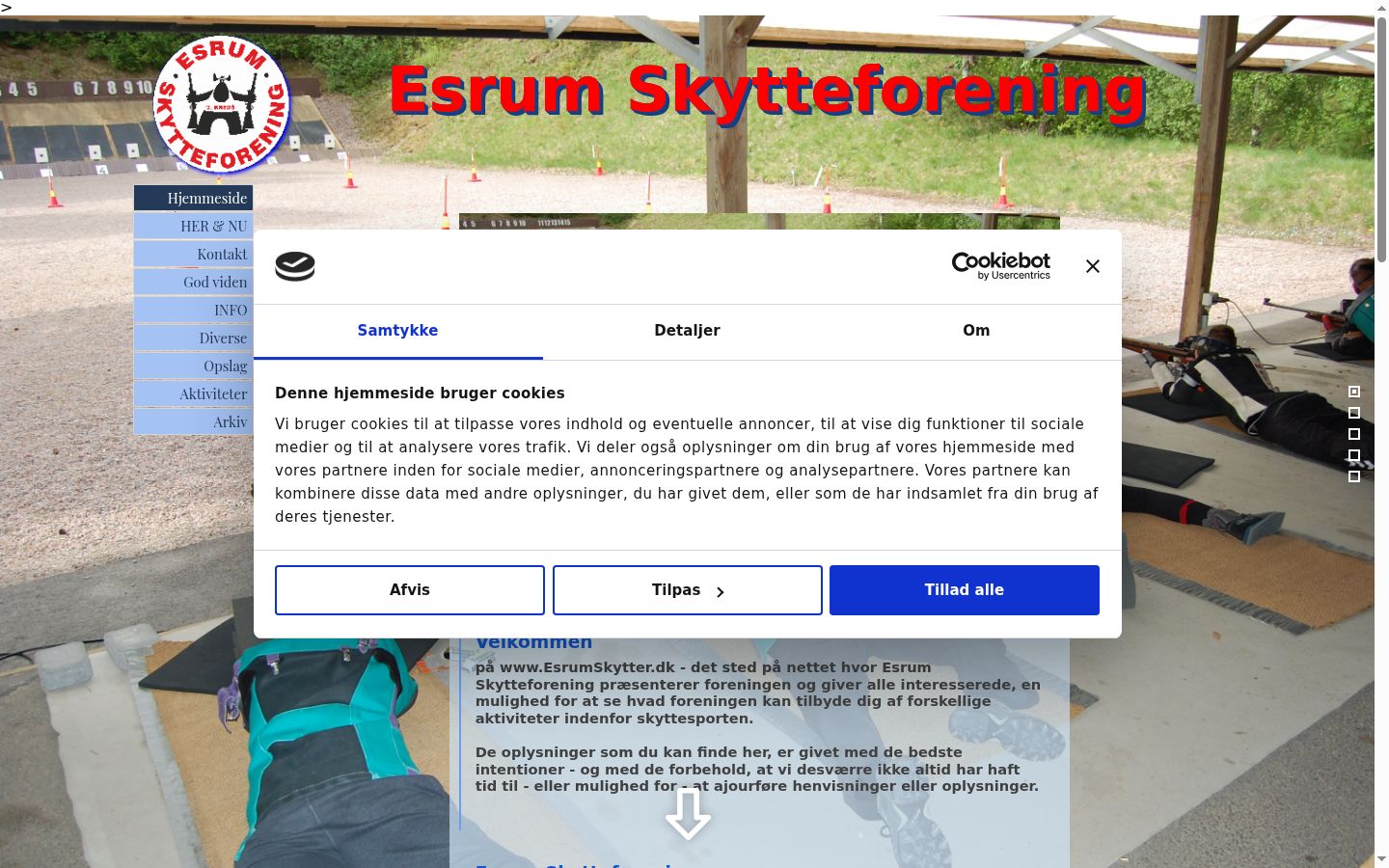 Screenshot tal-banner tal-kunsens muri qabel kwalunkwe interazzjoni