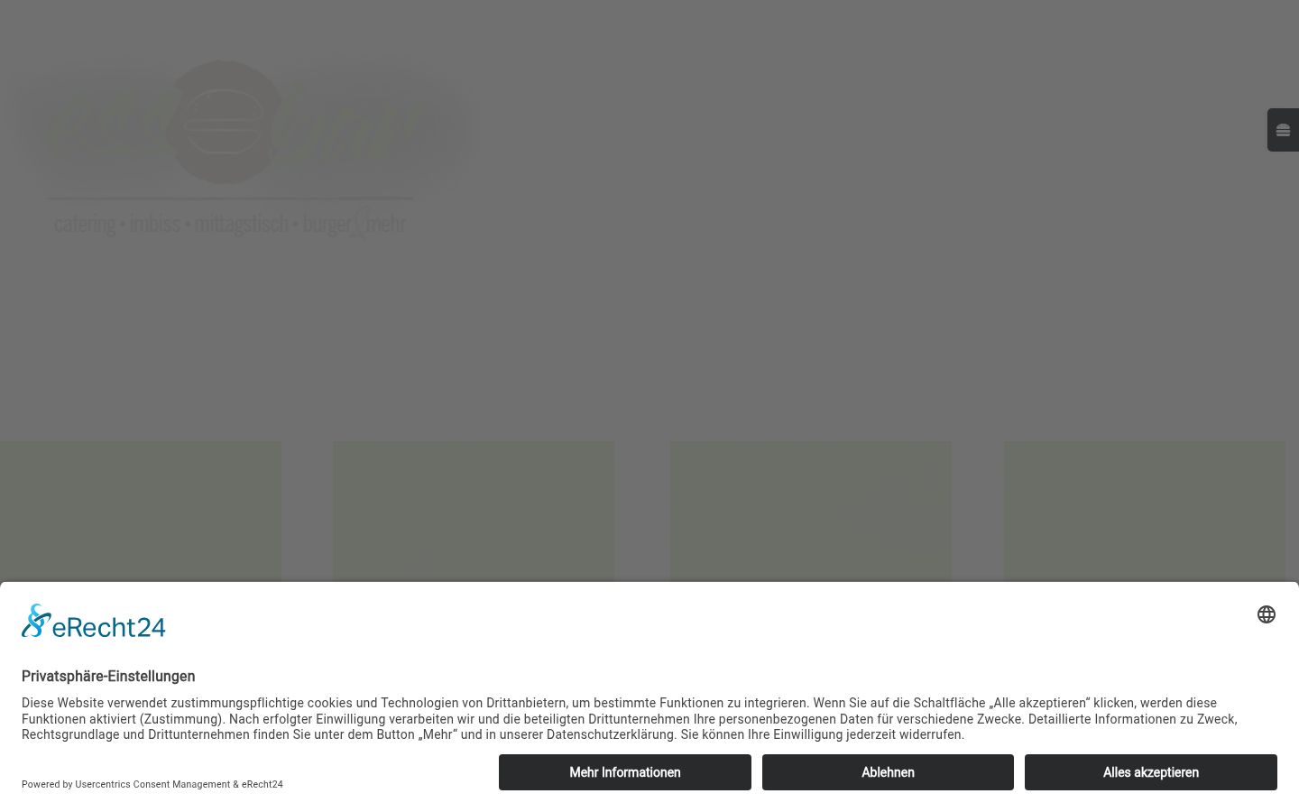 Screenshot του banner συγκατάθεσης που εμφανίστηκε πριν από οποιαδήποτε αλληλεπίδραση