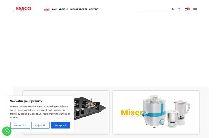 Screenshot of esscotraders.in