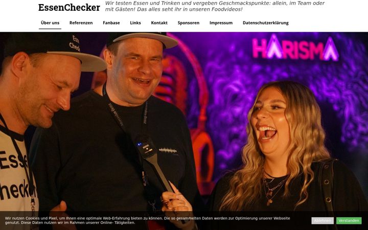 Snimka zaslona za essen-checker.de