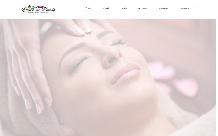 Snímek obrazovky essence-beauty.cz
