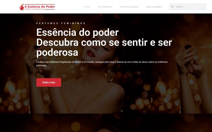 Skärmbild av essenciadopoder.com.br
