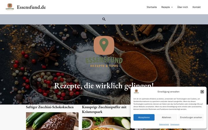 Kuvakaappaus sivustosta essensfund.de