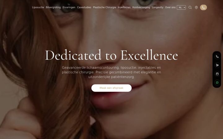 Screenshot ta' essentialaesthetics.nl