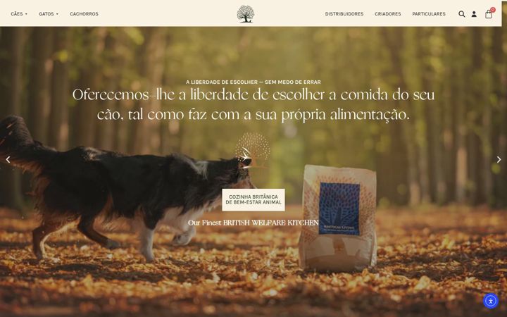 Screenshot stránky essentialfoods.pt
