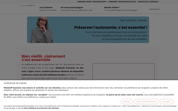 Screenshot of essentiel-autonomie.com