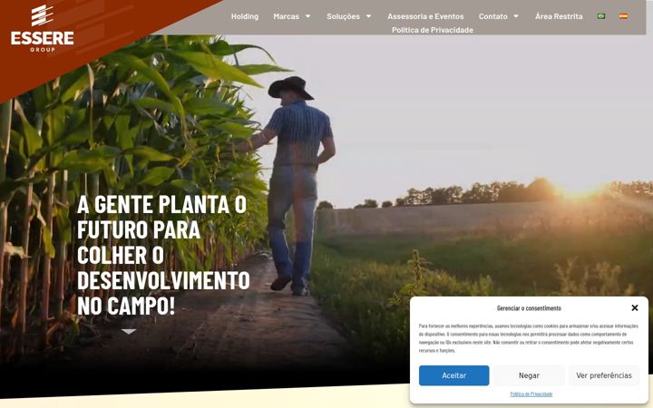 Screenshot of essere.group