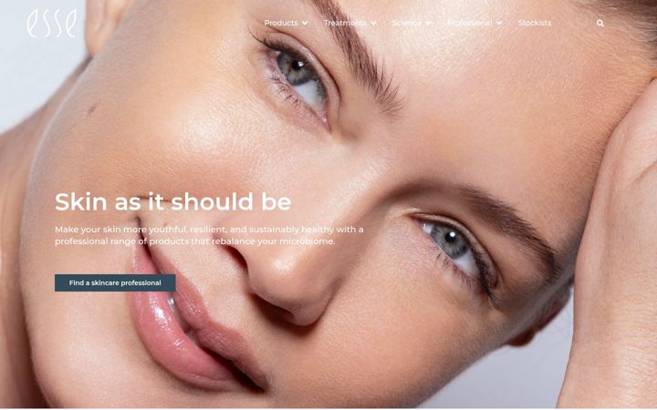 Screenshot of esseskincare.hk