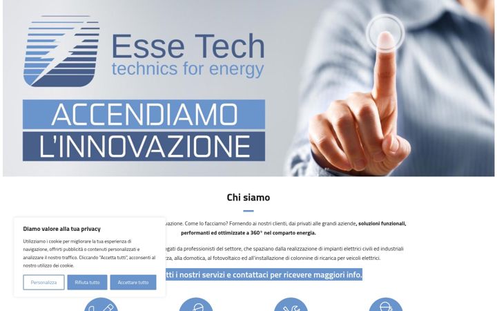 Capture d'écran de essetech.eu