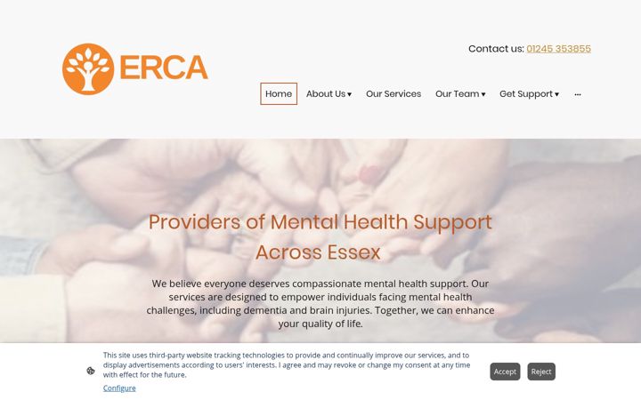 Captura de pantalla de essexrespite.org.uk