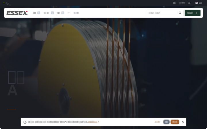 Screenshot of essexsolutions.kr