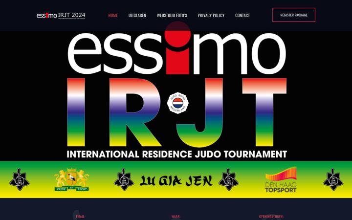 Screenshot ta' essimo-irjt.nl