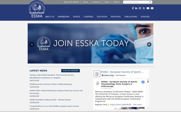 Snimka zaslona za esska.org