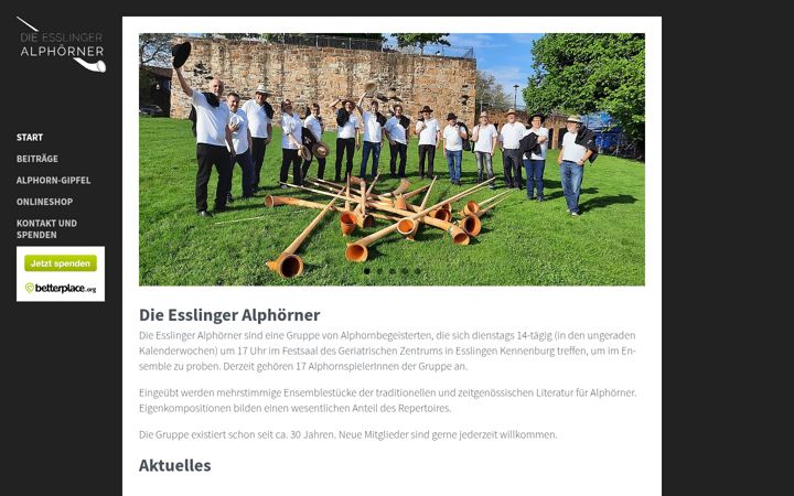 Screenshot του esslinger-alphoerner.de