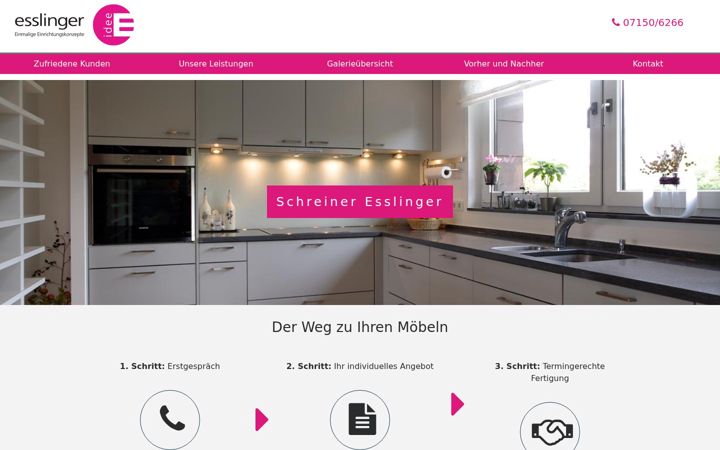 Screenshot του esslinger-einrichtungskonzepte.de