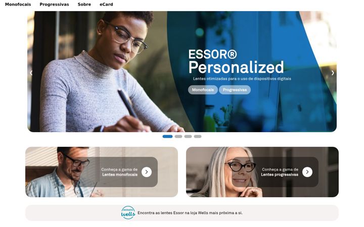 Screenshot stránky essor.pt