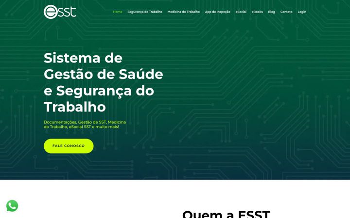 Zrzut ekranu esst.com.br